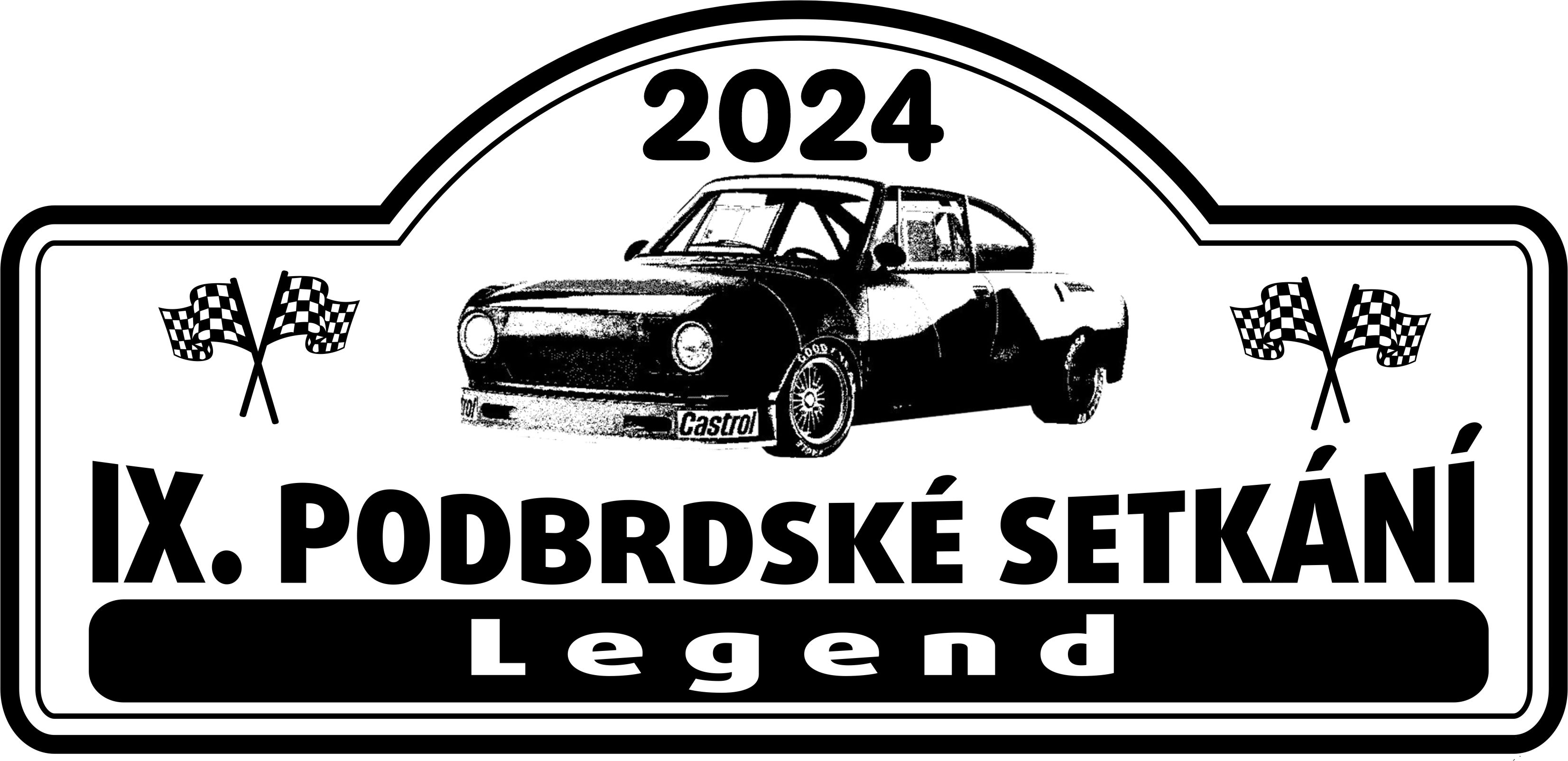 Logo VIII Podbrdské Rallye Legend 2021